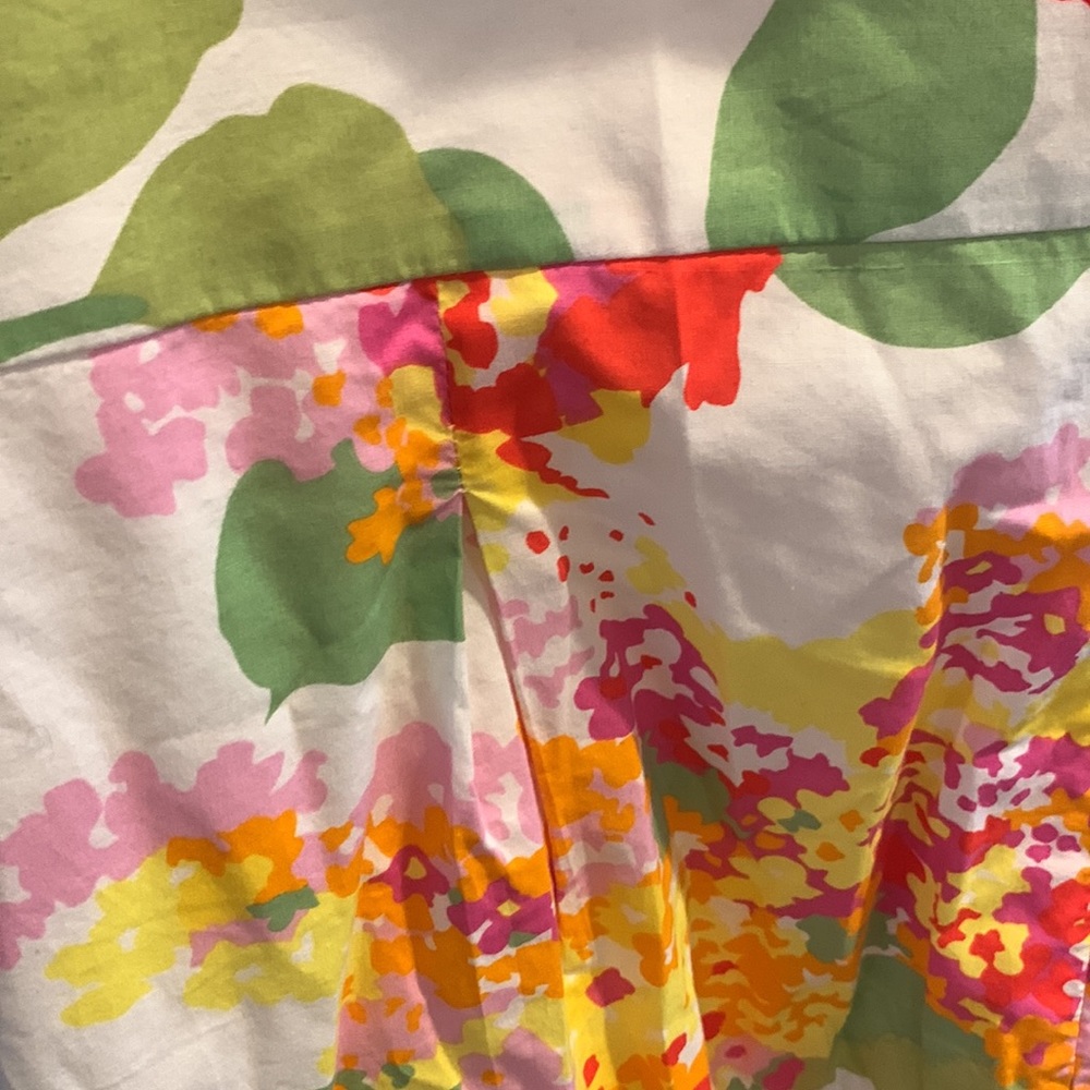 Boden hydrangea print halter dress - 8L - Picture 8 of 8